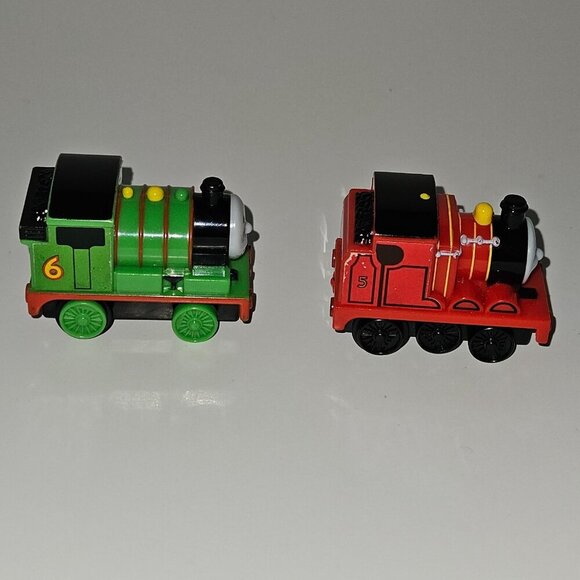 Percy James SMALL 2" Train Lot Pull-Back Move TESTED Thomas Tank Engine Friends - Picture 5 of 9